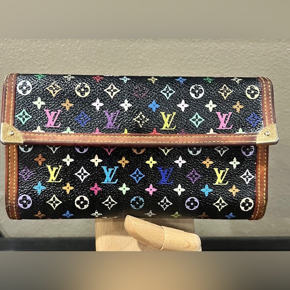 Louis Vuitton Multi color Murakami Porte Tresor International Wallet - Picture 1 of 16